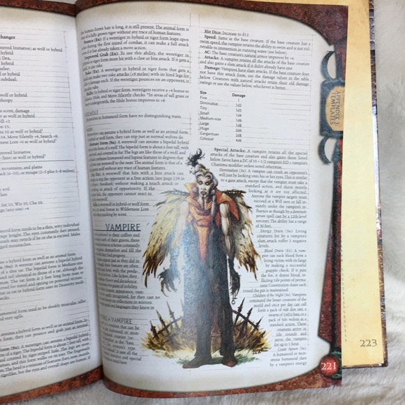Dungeons & Dragons D&D Monster Manual Core Rulebook 3 Copyright 2000 - Picture 9 of 16
